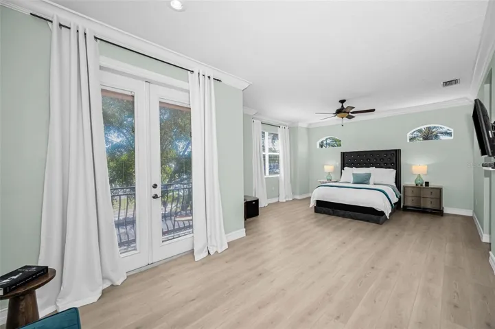 Step out to your private balcony