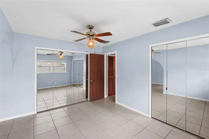 Primary Bedroom - Dual Closets