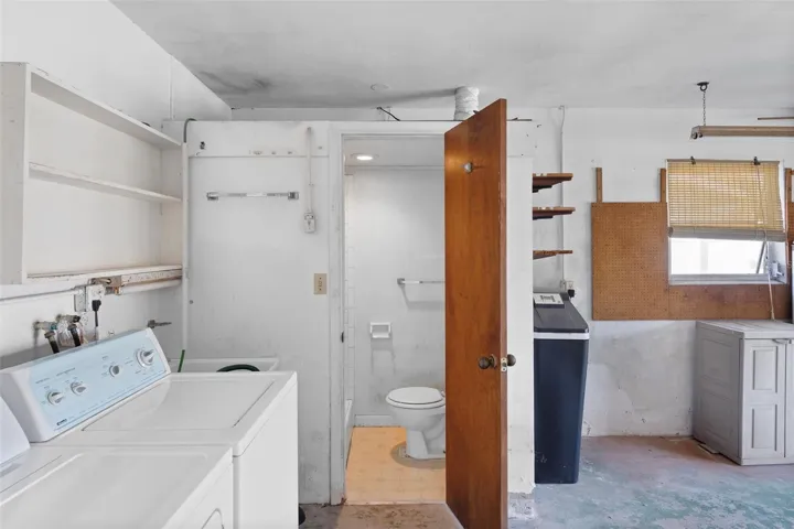 Garage Half Bathroom