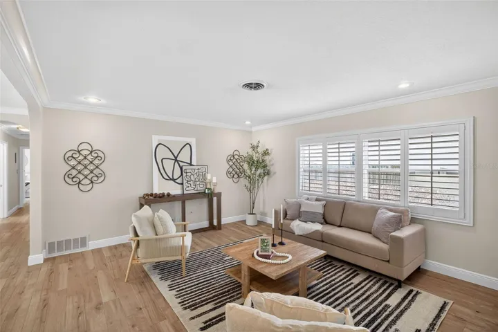 Wood-look tile floors