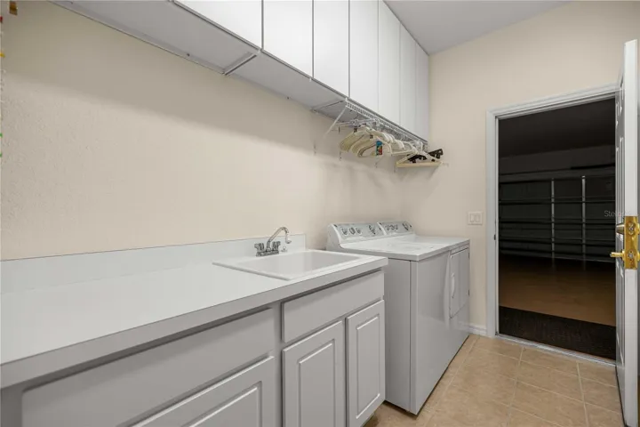 Inside Laundry Room