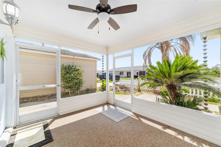 Mature landscaping surrounds your lanai.