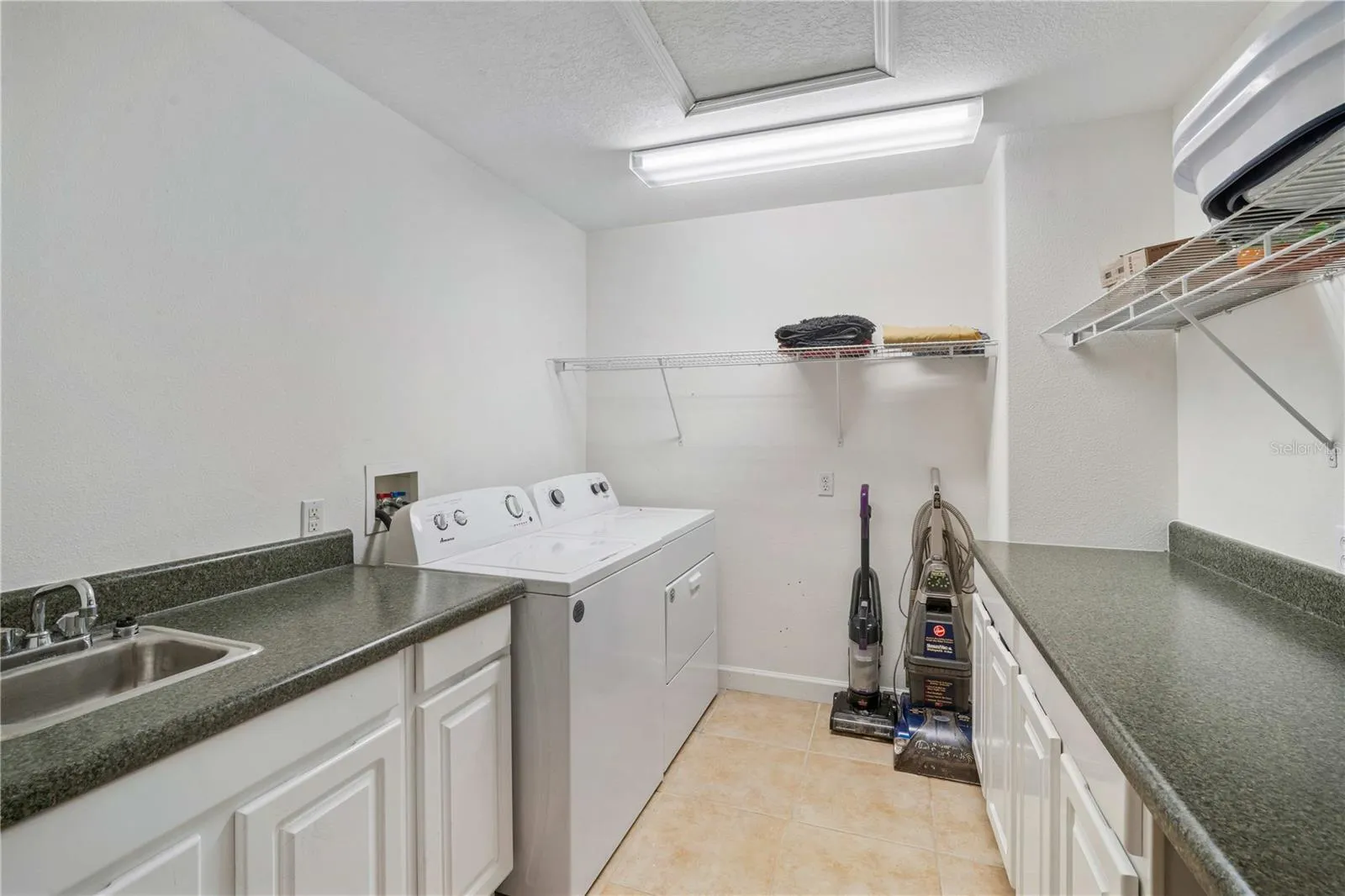 Upstairs Laundry room