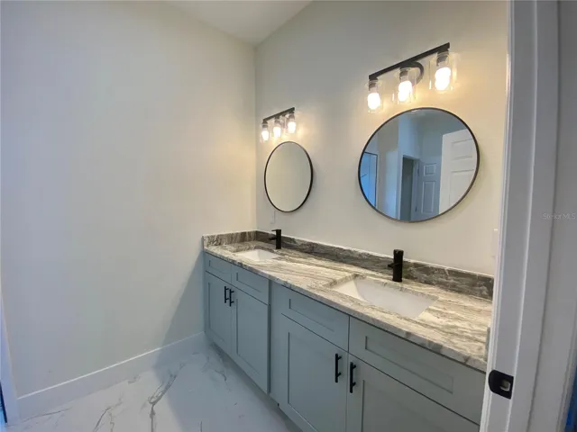 primary bath, granite vanity tops