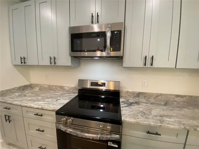 kitchen stainless appliances