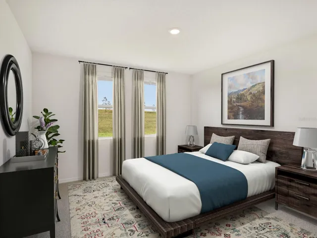 Interior photos are not of the actual home but are photos of the builder home with same floorplan with similar interior finishes and features. Photo uses virtual staging.