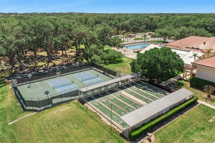 Basketball, Pickleball and Shuffleball Courts