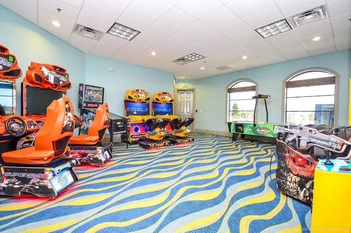 Resort games room