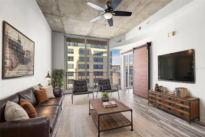 staged living room