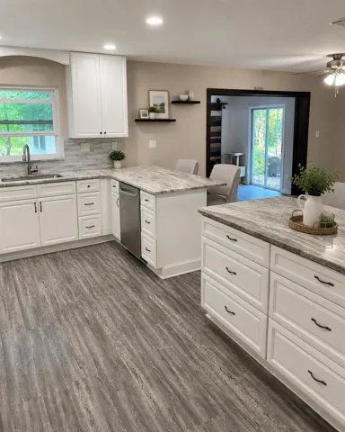 Kitchen Virtually Staged