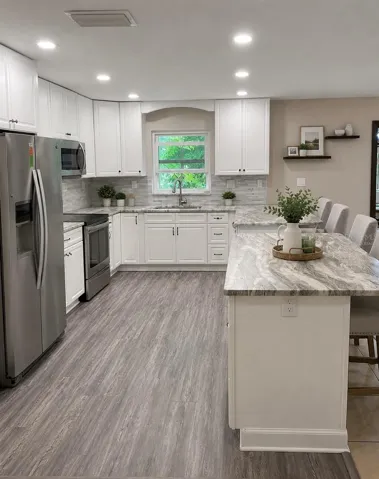 Kitchen Virtually Staged