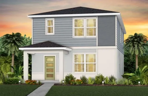 Exterior Design. Artistic rendering for this new construction home. Pictures are for illustrative purposes only. Elevations, colors and options may vary.