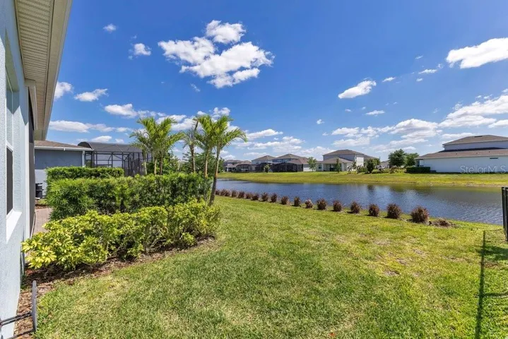 60 Feet of water front living with extended water views