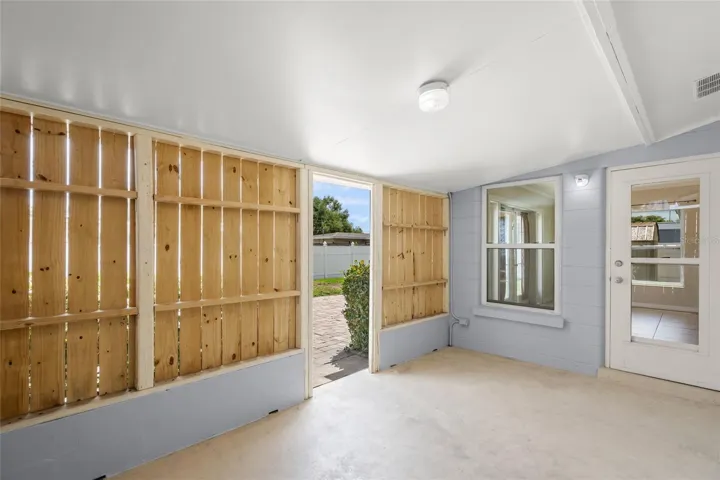 Covered Screened Porch