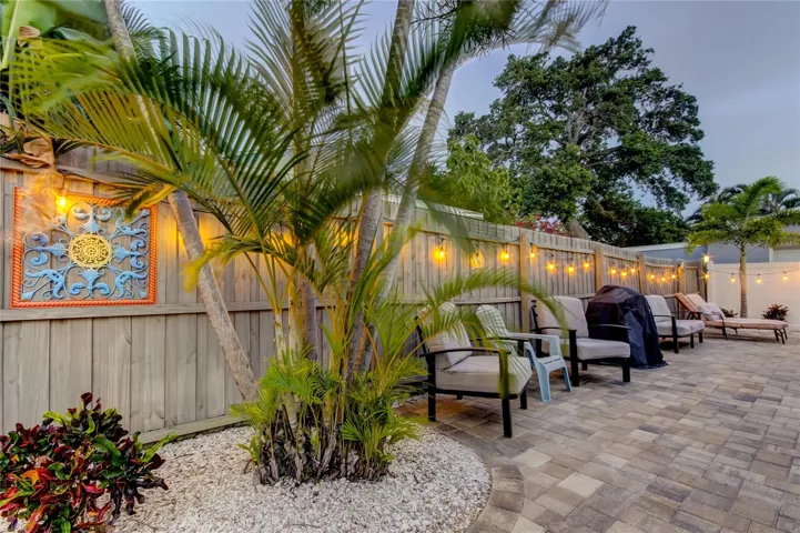 ENJOY WINDING DOWN IN YOUR PEACEFUL BACKYARD!