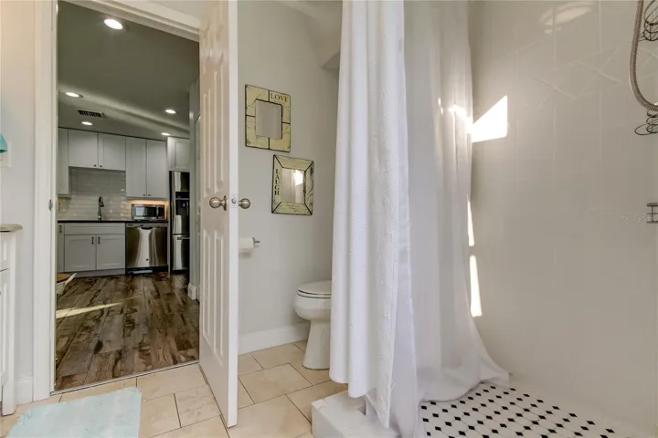 THIS BATHROOM HAS BEEN COMPLETELY REMODELED ~ DUAL SINK VANITY AND CUSTOM BUILT SHOWER