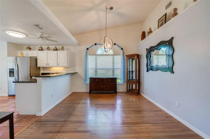 Dining area