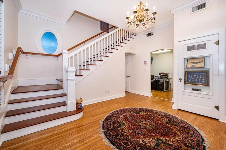 Interior stairway