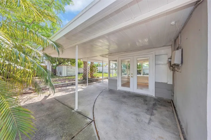 Rear Patio