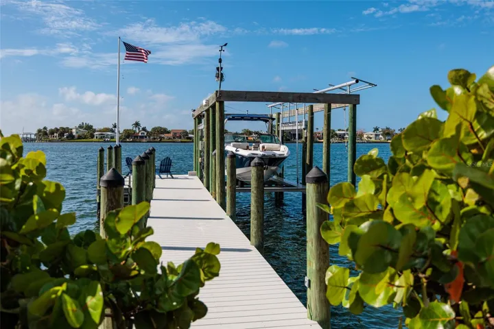 Boat lift designed to add a roof if you desire!