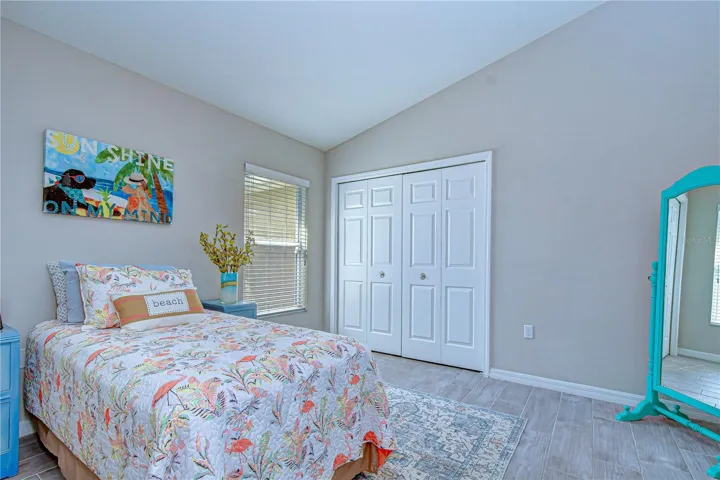 Additional bedroom connected via Jack-and-Jill bath.