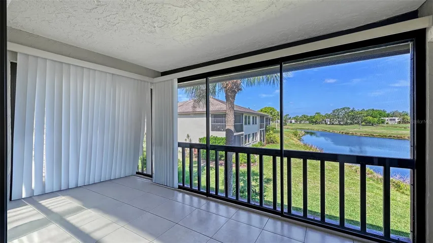 Screened Lanai with Golf Course Views