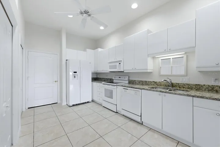 New  granite in kitchen
