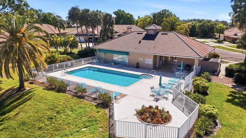 Villa clubhouse view