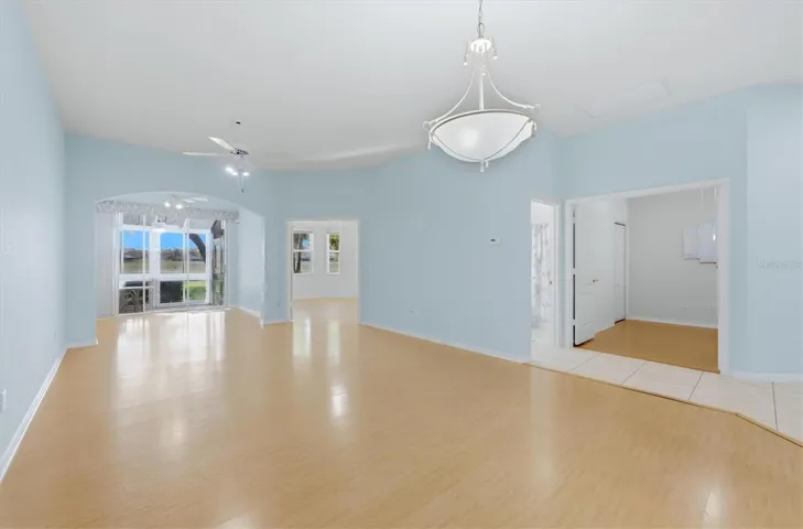 Living room view