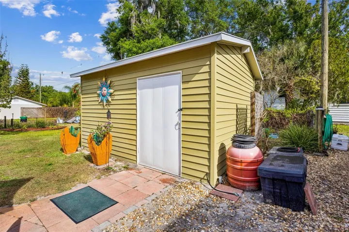 Two detached sheds