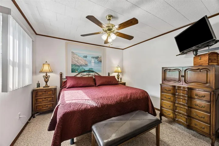 The primary bedroom