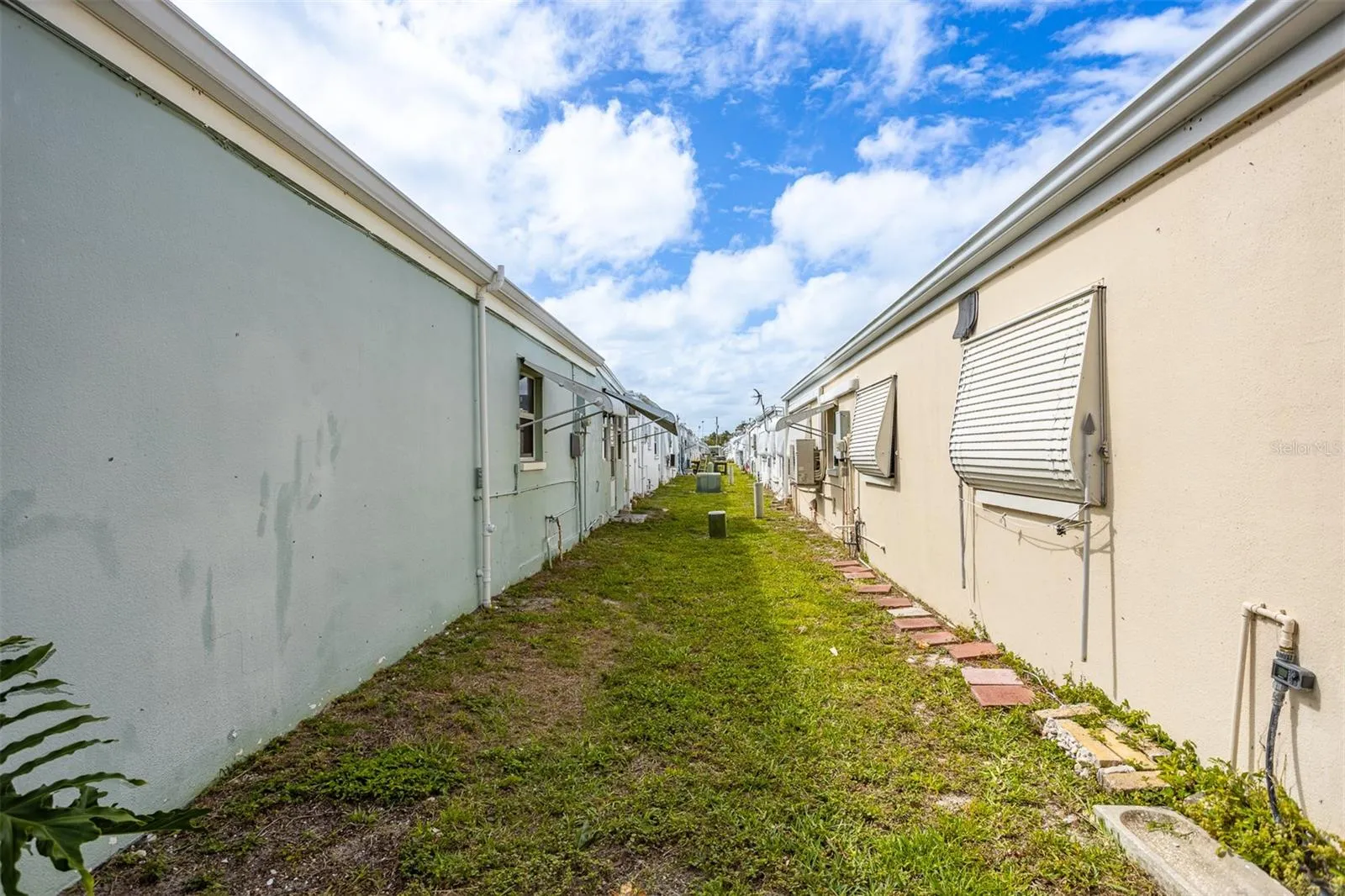Backside of Property