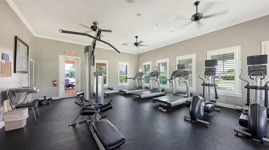 fitness center