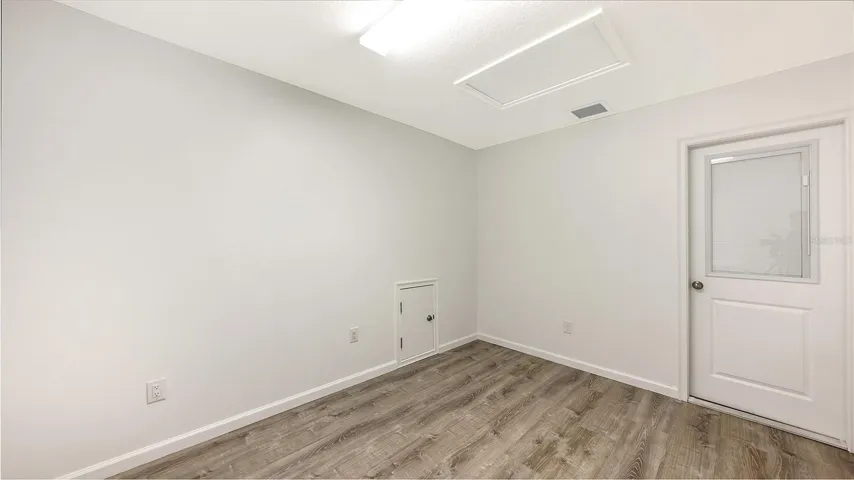 bonus room/storage room
