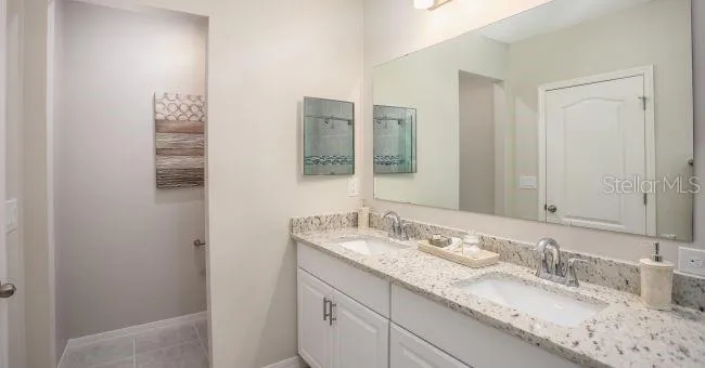 Model home - actual features may vary.