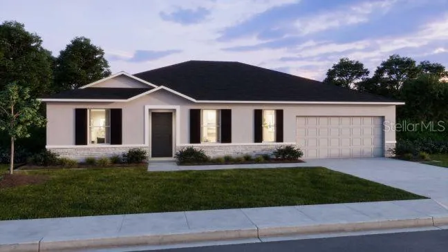 Artist Rendering at Dusk