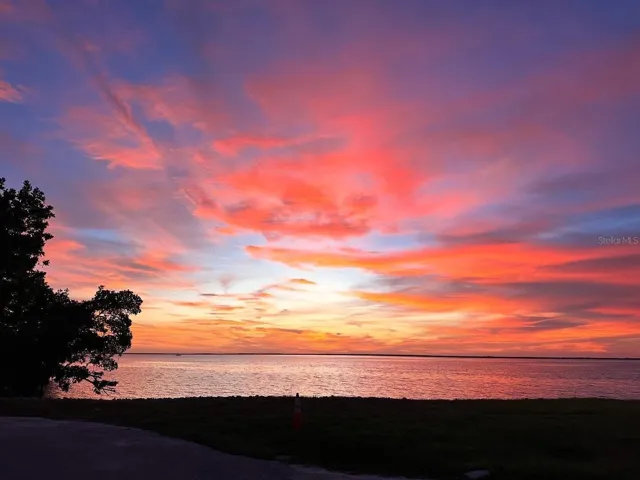 Beautiful sunsets from the west patio!