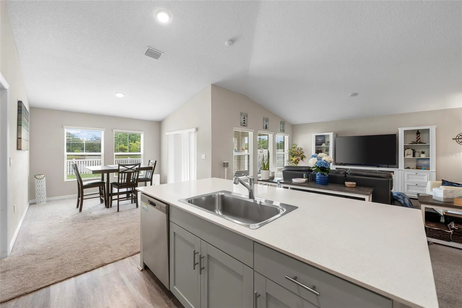 Kitchen/Dining/Living Room