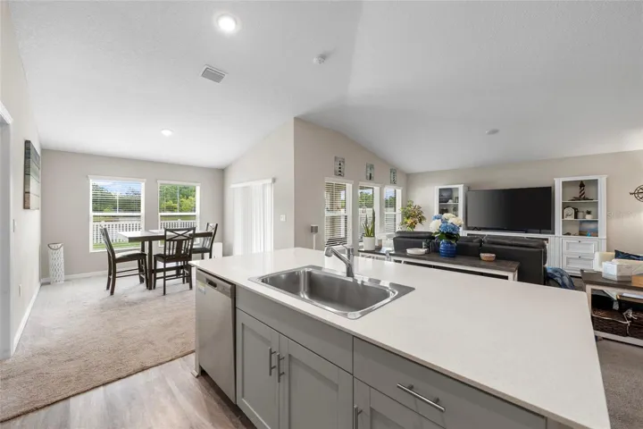 Kitchen/Dining/Living Room