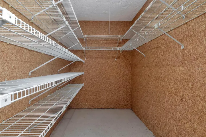 Cedar closet