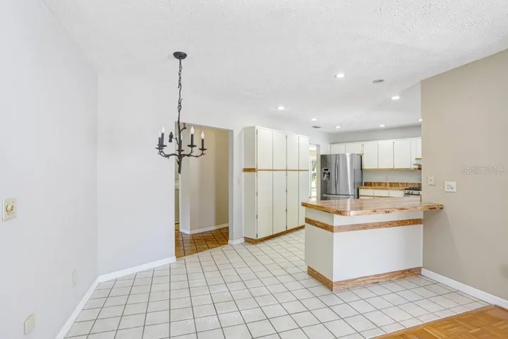 Dinette off the kitchen