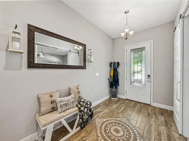 Spacious and Bright entry way...