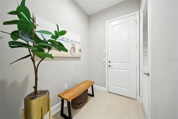 Mudroom- by garage