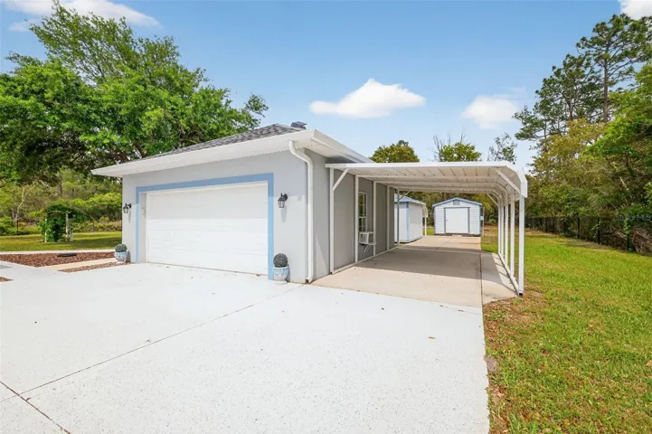 Garage and Carport