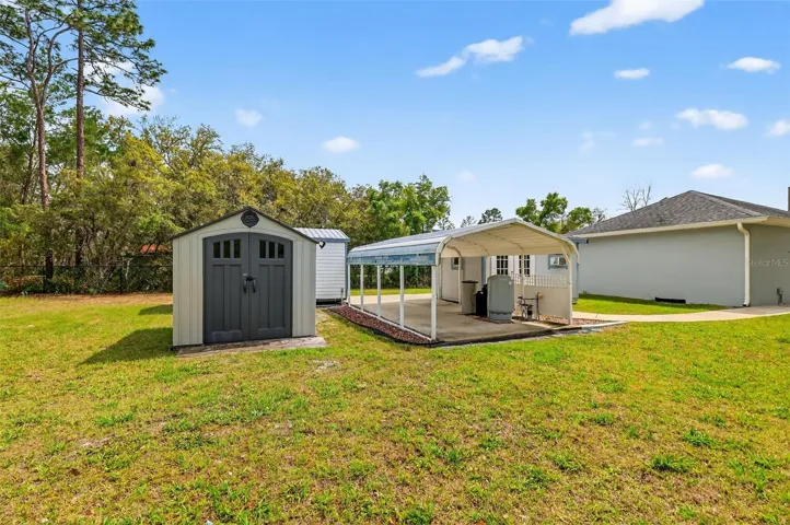 Shed and Carport