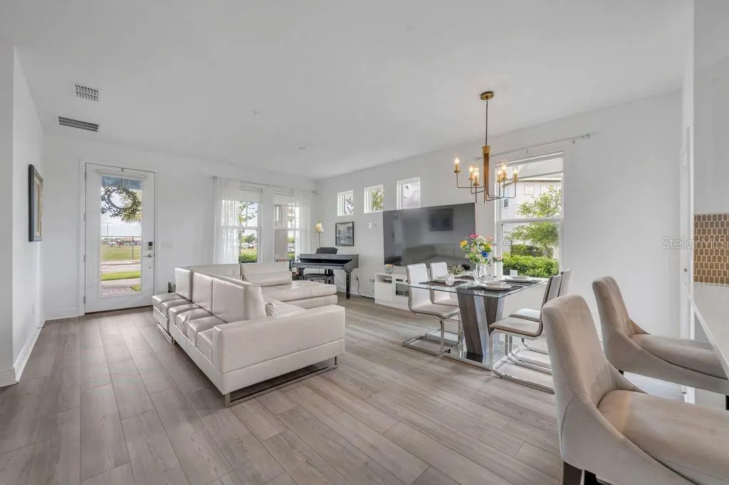 Open floor plan Upgraded luxury Vinyl Flooring