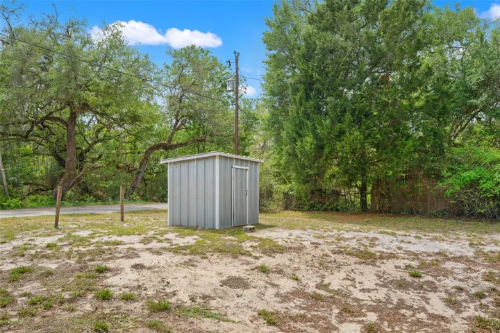 water treatment shed