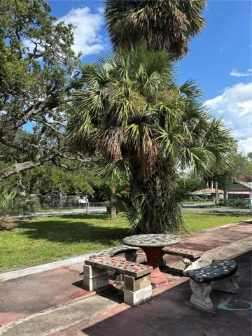 Outdoor seating