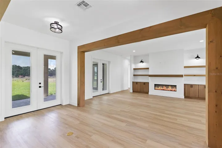 Open dining/living room