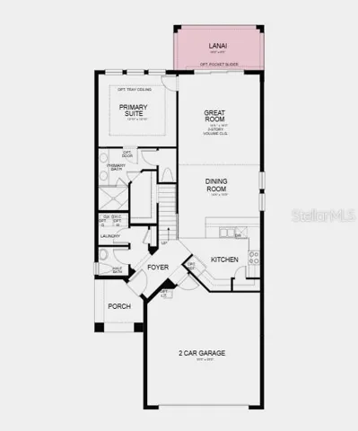 Additional Highlights Include: Upstairs bedroom in place of loft, covered patio, and GE refrigerator.